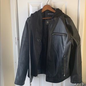 NWOT Guess Faux Leather Jacket